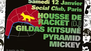 Kitsuné Club Night Part 2 Rive Droite W Housse De Racket, Gildas, Pyramid