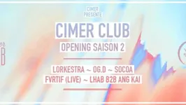 CIMER Club #6 - Opening Saison 2