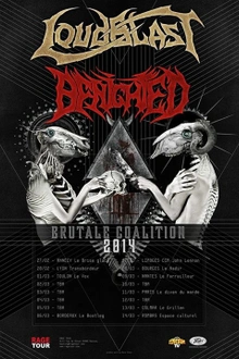 Loudblast + benighted + fleshdoll