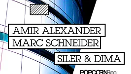 CLUB/ Popcorn Records : Amir Alexander + Marc Schneider + Siler & Dima