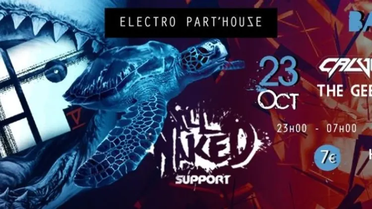 Electro Part'Houze support by All Naked