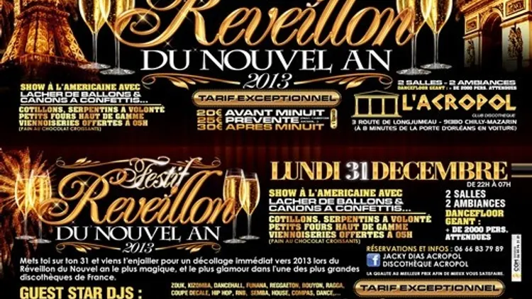 Festif Réveillon Du Nouvel An 2013