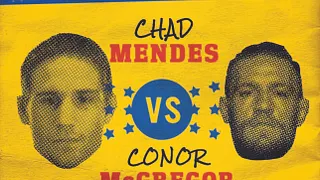 UFC 189 MENDES vs MCGREGOR live in Paris