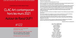 CAC Art contemporain hors les murs 2021 "autour de Raoul Dufy"