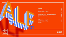 ALF 001 Avec DVS1 • Betonkust & Palmbomen II • L'homme Seul