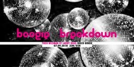 Boogie Breakdown #1 w/ Théo Wizman & Larry Houl (live)