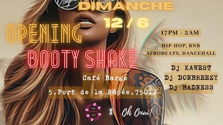 BOOTY SHAKE ! Dancehall Afro Hip-Hop & RnB Party !