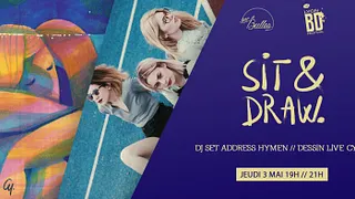 Sit & Draw par le Lyon BD Festival