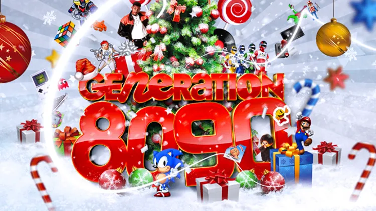 Génération 80-90 fête Noël