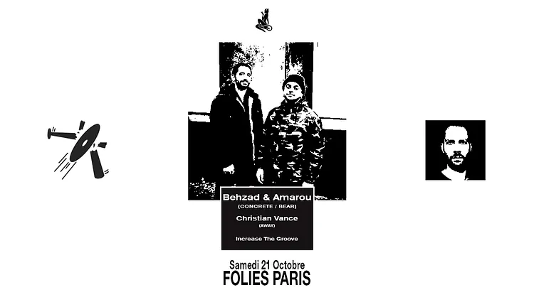 Skylax x Folies Paris : Behzad & Amarou, Christian Vance, Increase the groove