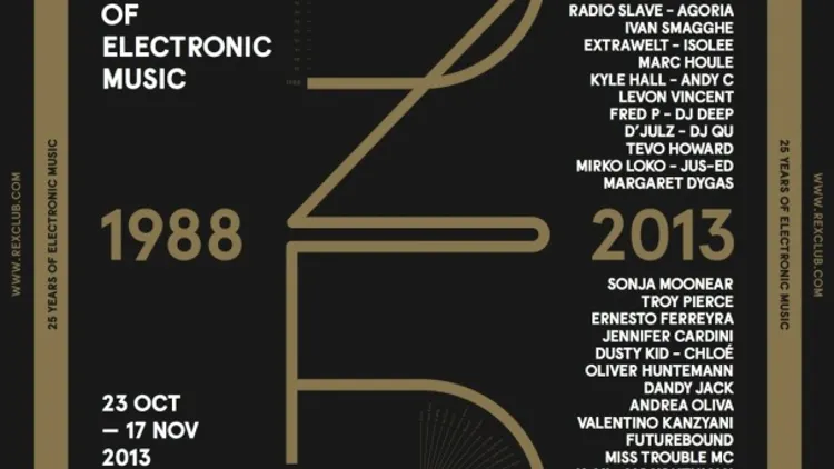 Rex Club '25 Years': Extrawelt Live, Ben Men, Loodboy, Kaine