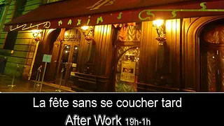 AfterWork Hôtel Particulier Maxim's