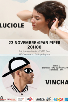 Luciole + Vincha en concert