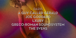 Greco-Roman: A Guy Called Gerald, Joe Goddard, Lxury, Greco-Roman & The Svens