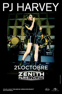 PJ Harvey au Zénith de Paris