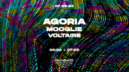 KM25 PRÉSENTE : AGORIA, MOOGLIE & VOLTAIRE