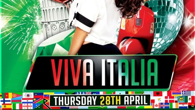 INTERNATIONAL STUDENT PARTY : Viva Italia