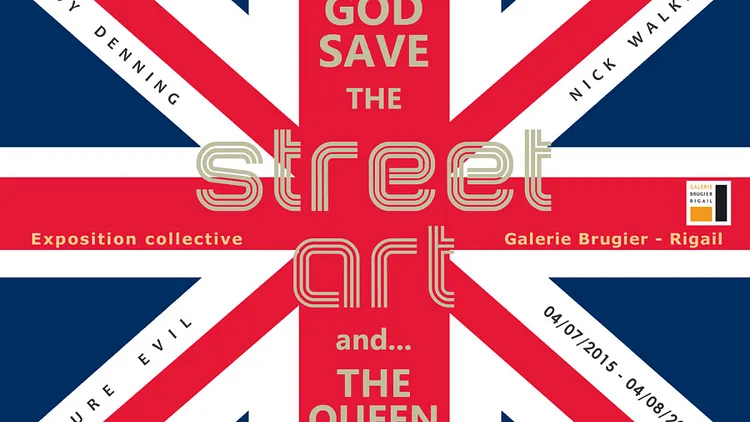 God save the street art and… the Queen