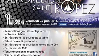 LES VENDREDIS DE SAINT-TROPEZ