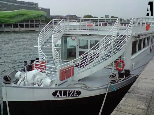 Péniche Alizé Salle Paris