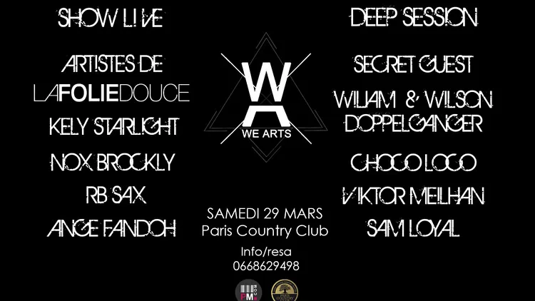 WE ARTS la folie douce