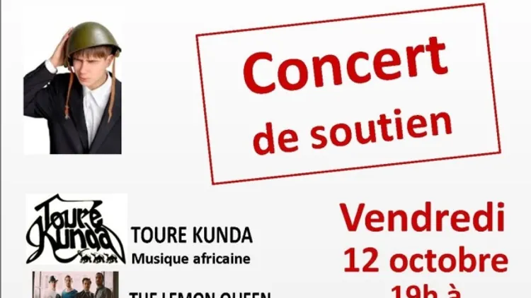 TOURE KUNDA, THE LEMON QUEEN et OMMM : concert de soutien 'Il faut sauver le soldat Réseau 2000'