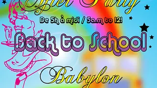 After party Back To School