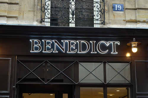 Benedict Restaurant Bar Paris