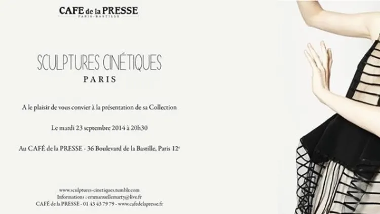 Sculptures Cinétiques x CAFÉ de la PRESSE