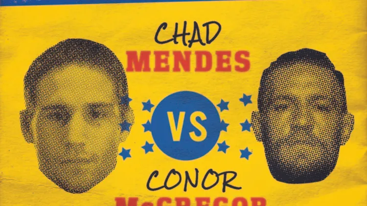 UFC 189 MENDES vs MCGREGOR live in Paris