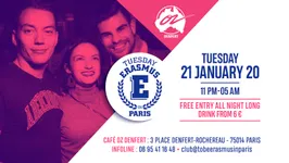 TUESDAY ERASMUS IN PARIS