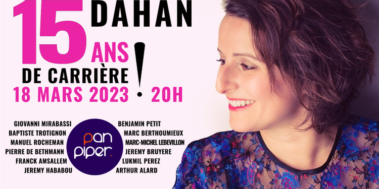Mélanie Dahan fête ses 15 ans de carrière !