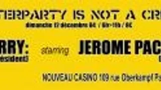 After Party Is Not A Crime