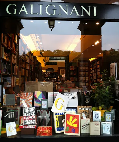 La Librairie Galignani Shop Paris