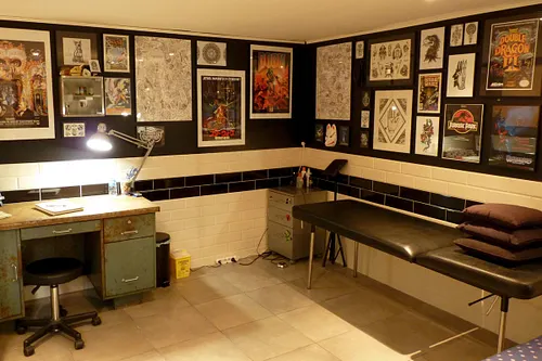 Landscape Tattoo Restaurant Shop Paris