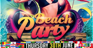 INTERNATIONAL STUDENT PARTY : Beach party