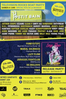 Television rocks boat party + Lazy flow release party