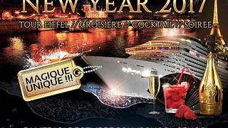 CRAZY BOAT TOUR EIFFEL CROISIERE VIP NEW YEAR 2017