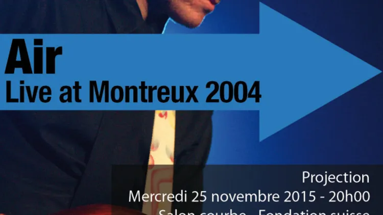 Projection live Air at Montreux 2004