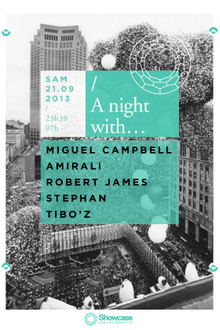 A Night With... Miguel Campbell, Amirali, Robert James, Stephan, Tibo'z
