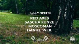 La Clairière : Red Axes, Sascha Funke, Moscoman, Daniel Weil