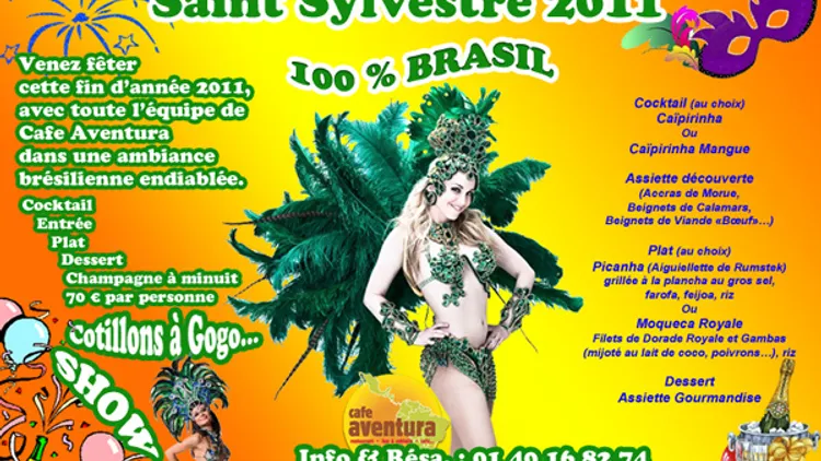 Soirée Saint Sylvestre 100% BRASIL