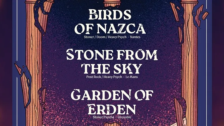 Birds Of Nazca, Stone From The Sky, Garden Of Erden au Klub