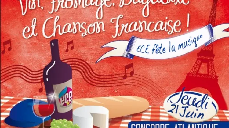 Vin et fromage: l'afterwork franchouillard fête la musique