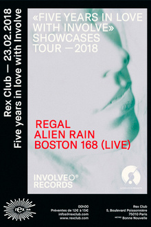 Five Years in Love with Involve: Regal, Alien Rain, Boston 168 Live