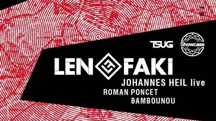 Figure Label Night W Len Faki, Johannes Heil live, Roman Poncet, Bambounou