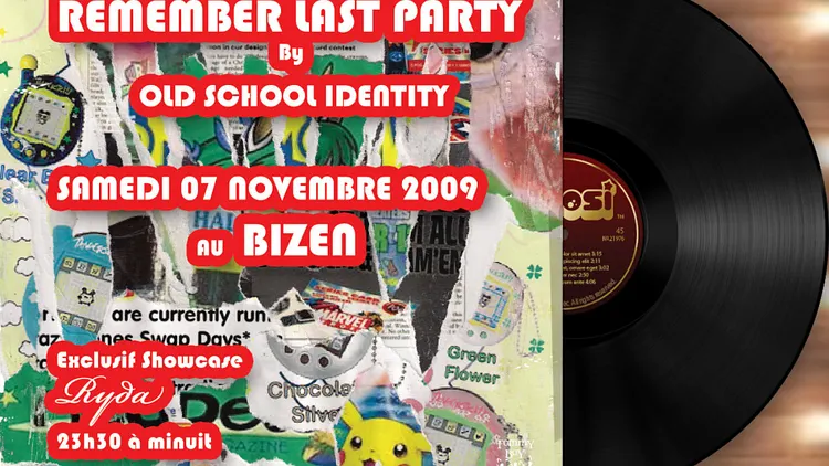 SOIREE OLD SCHOOL REMEMBER LAST PARTY