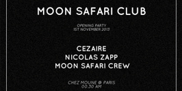 Moon Safari Club : Opening Party