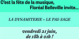 C'est la fête de la musique au Floréal Belleville !