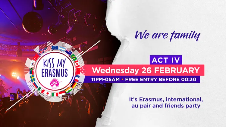 KISS MY ERASMUS @ Café OZ / FULL PARTY